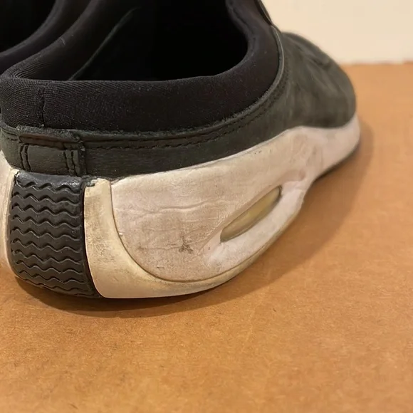 COLE HAAN country Leather slide Black sneaker Women 10 Nike air Bottom Clog - Picture 10 of 11